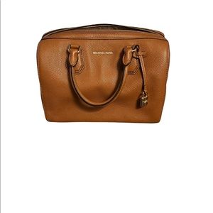 Michael Kors leather satchel - barely used